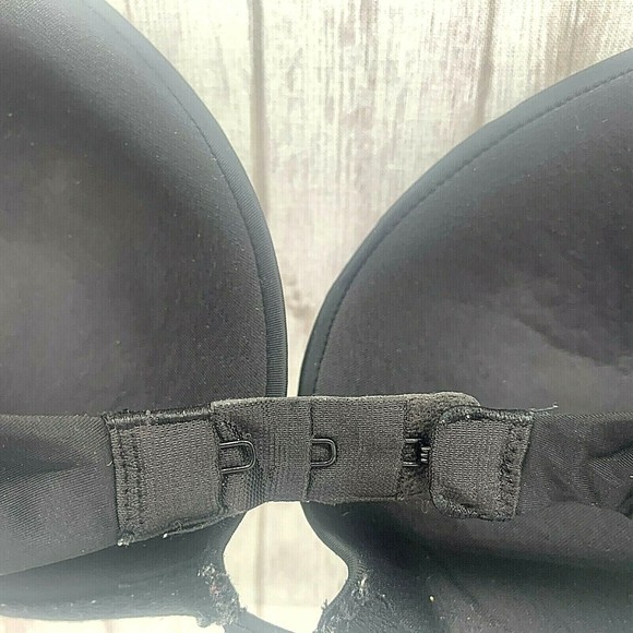 Victoria's Secret Womans Black Push Up Bra Padded Underwire Size 34C - Picture 4 of 5
